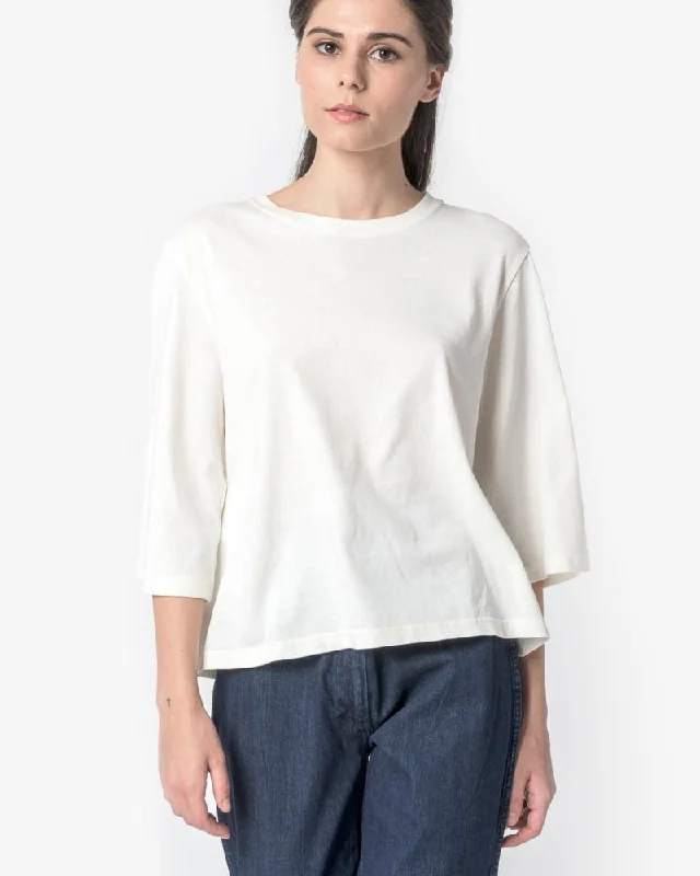 Wide Sleeve Top in Natural