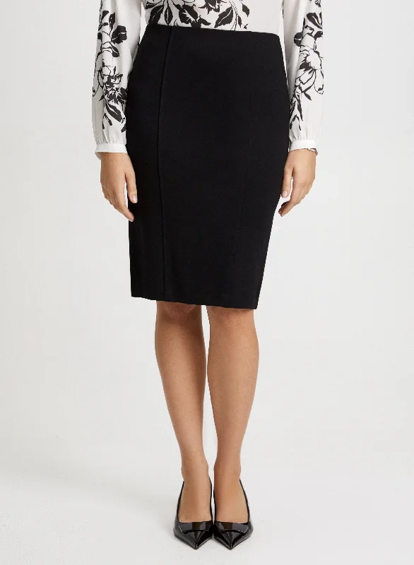 Pull-On Pencil Skirt