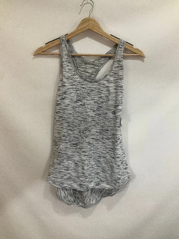 Athletic Tank Top By Lululemon In Grey, Size: 12