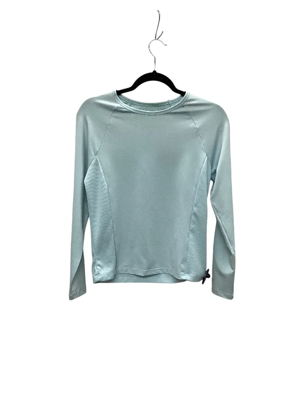 Athletic Top Long Sleeve Crewneck By Russel Athletic In Blue, Size: M