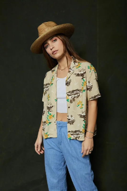 Bunker Paradise S/S Woven - Safari