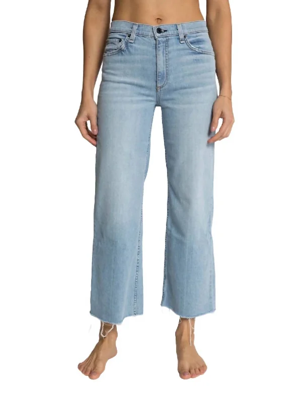 Crop Wide Leg Jean In Zuma