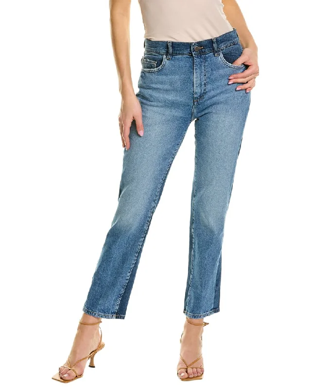 DL1961 Florence Light Wash Skinny Crop Jean