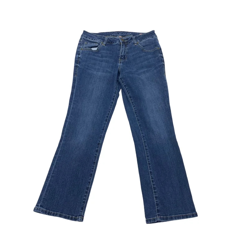 Jeans Cropped By Jag In Blue Denim, Size:6