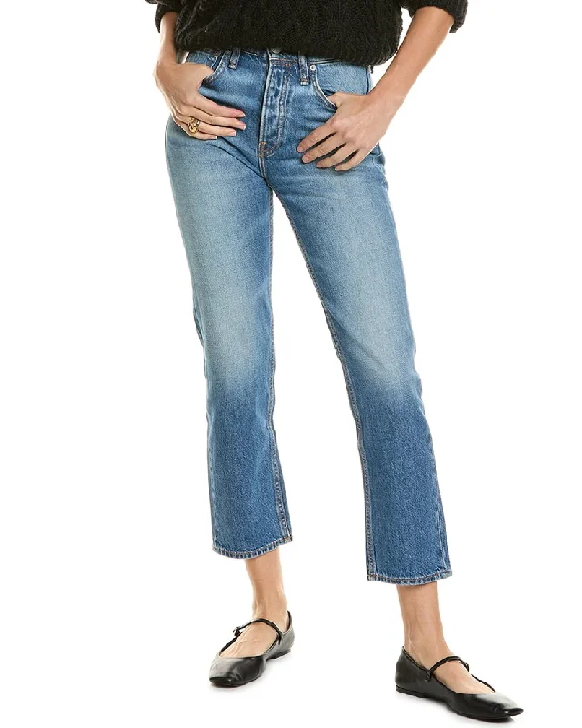 rag & bone Maya High-Rise Paeonia Ankle Slim Jean