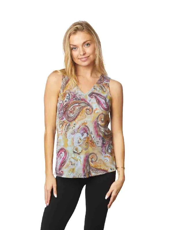 Tianello "Madina" Washable Silk "Erika" Tank