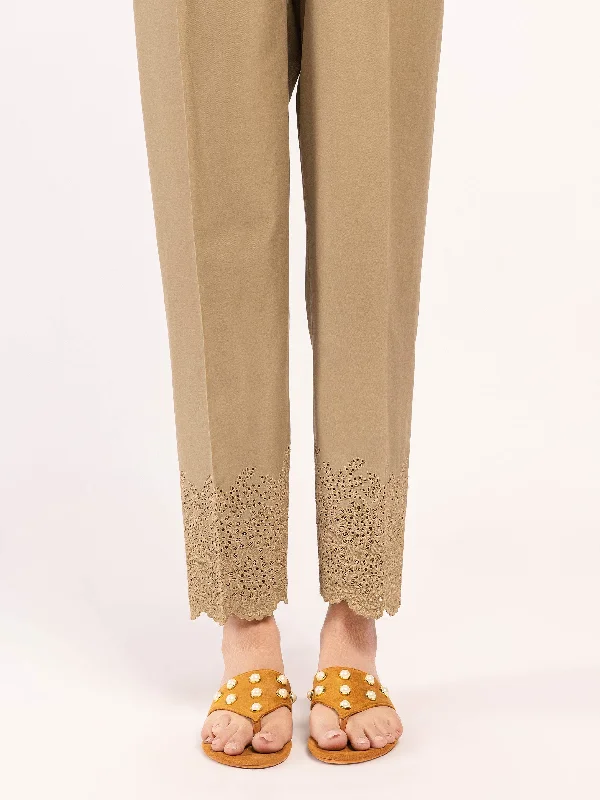 Embroidered Cambric Trousers