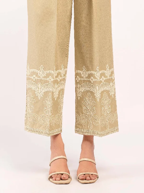 Embroidered Cambric Trousers