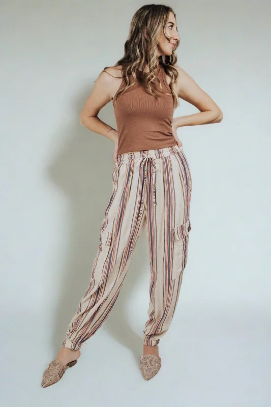 Sedona Stripe Jogger Pants