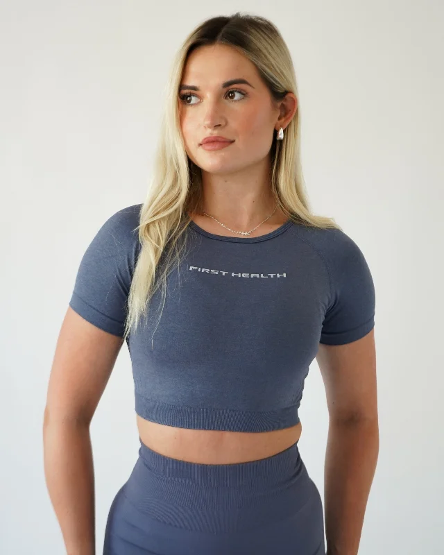 Enhance Cropped Tee - Starlight