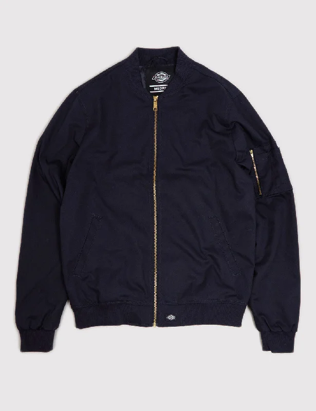 Dickies Hughson Bomber Jacket - Dark Navy