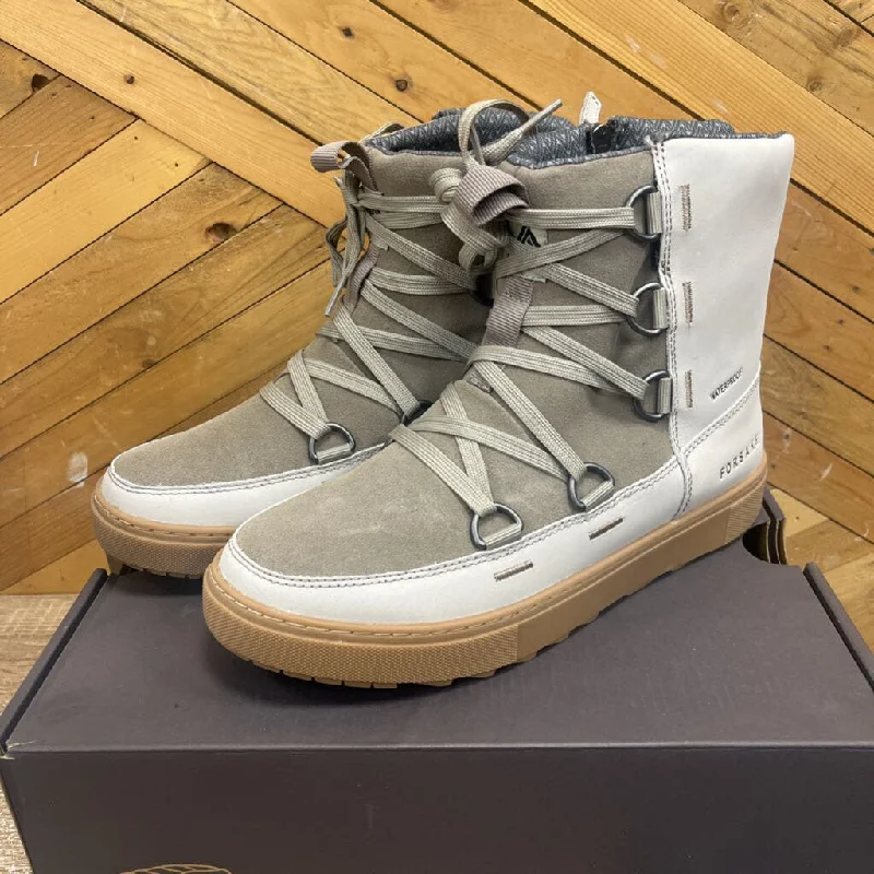 Forsake - Women's Lucie Insulated Winter Boot - MSRP $205: Oatmeal/Grey-women-W8.5