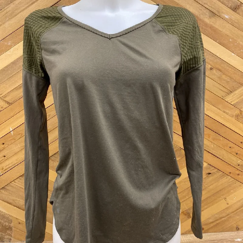 Lole - Women's Long Sleeve Top - MSRP $60: Army Green-women-XS