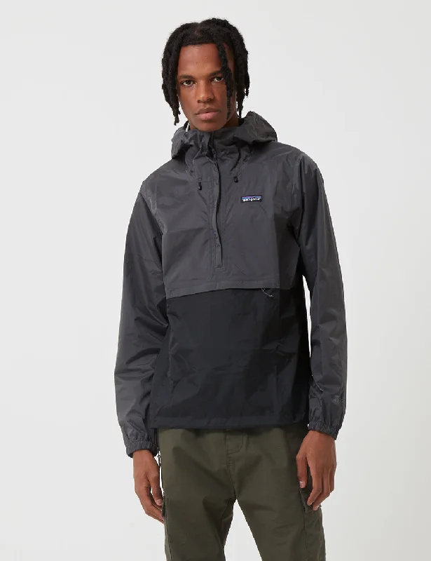 Patagonia Torrentshell Pullover - Forge Grey/Black