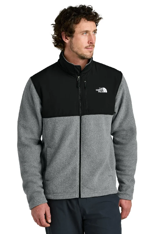 TNF Medium Grey Heather/TNF Black