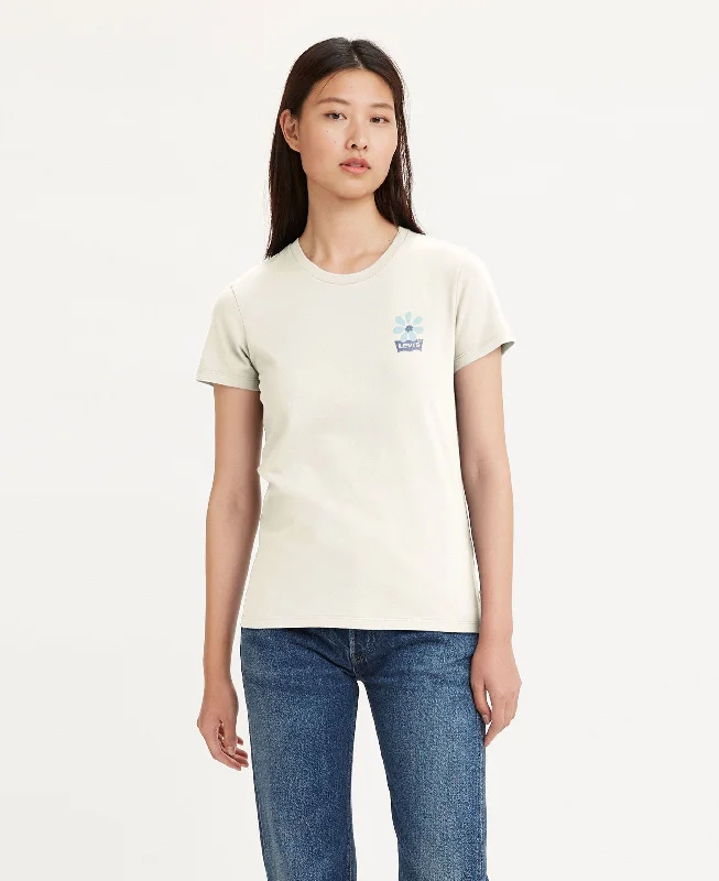 The Perfect Tee - Batwing Schoolyard Daisy Sunny Cream