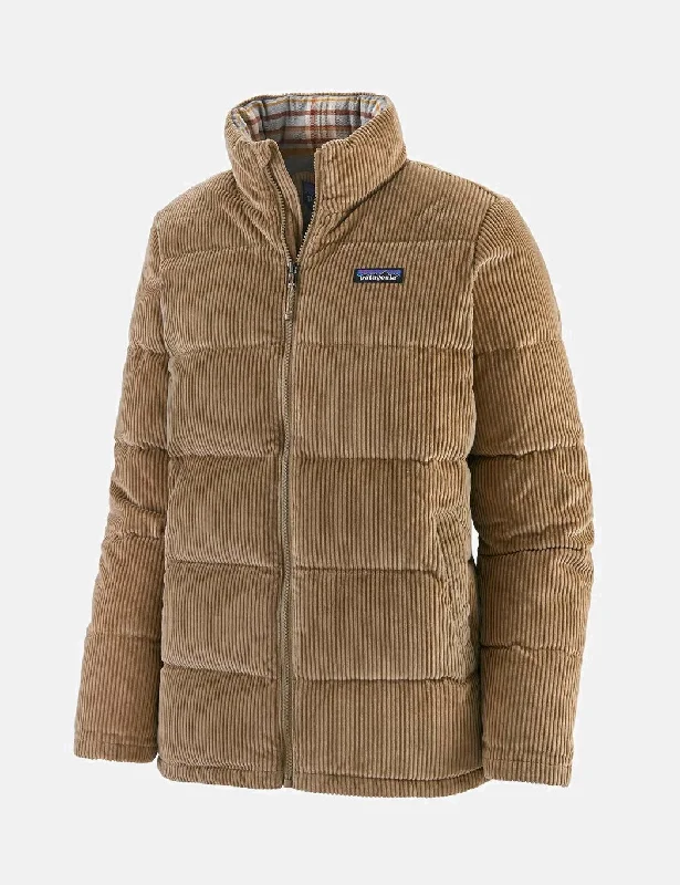 Womens Patagonia Corduroy Fjord Coat - Mojave Khaki