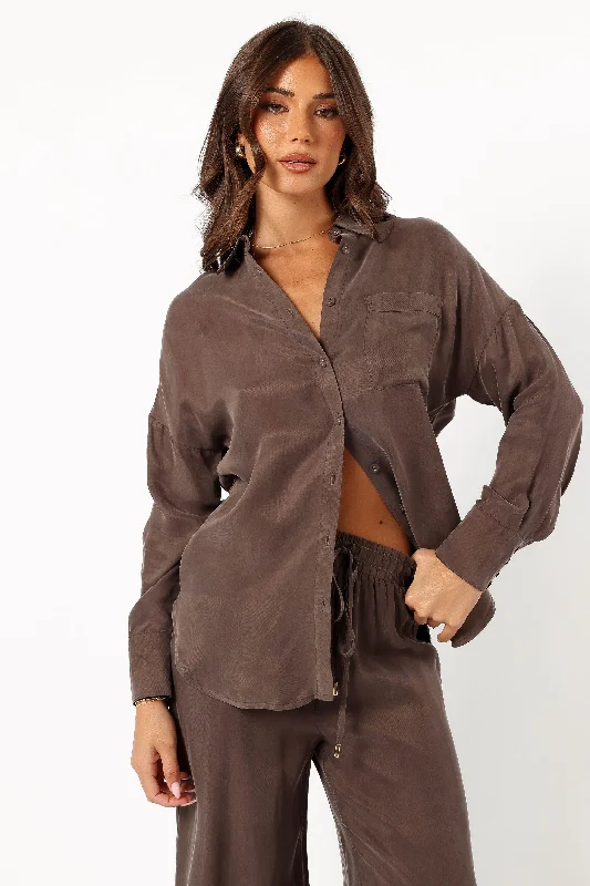 Amery Shirt - Brown