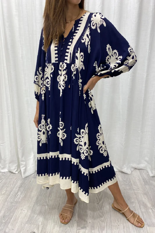 Navy Boho