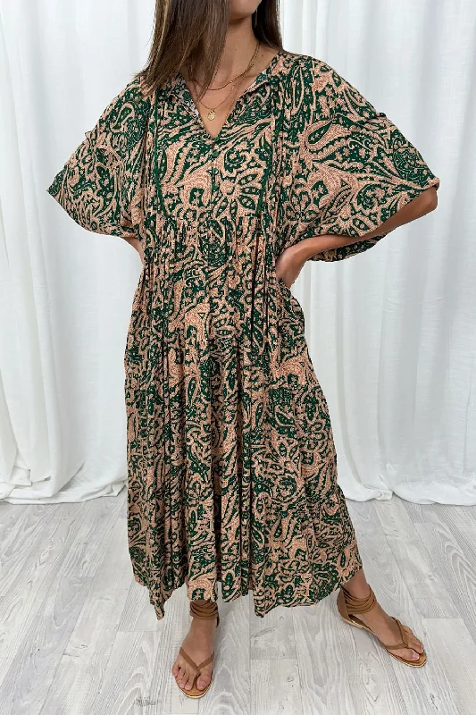 draft-Green Paisley