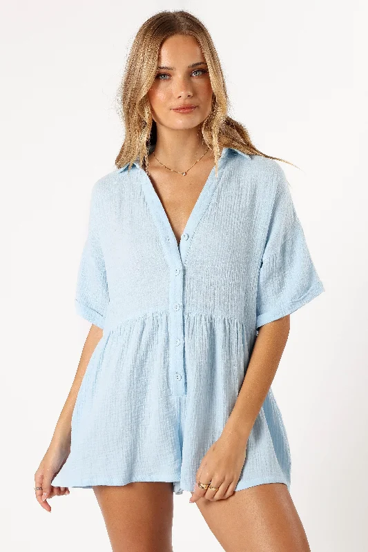 Winny Playsuit - Blue