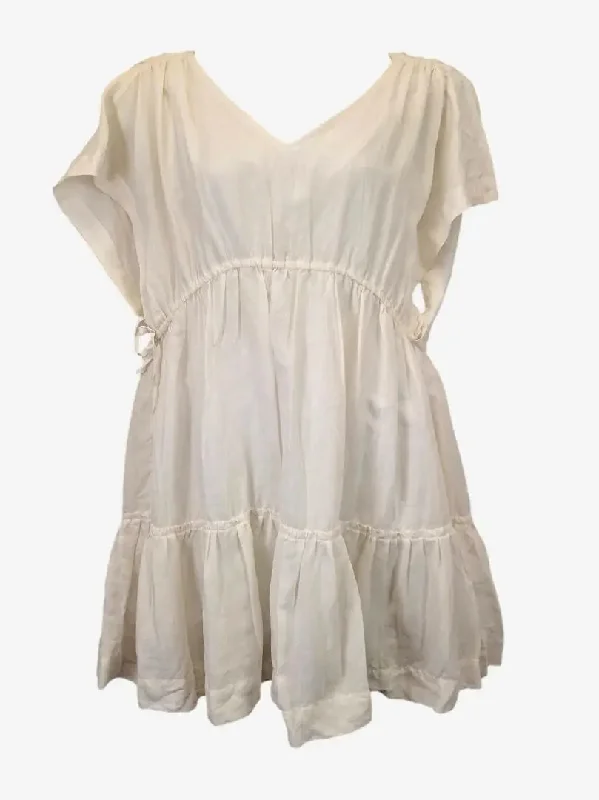 Country Road Ruched Tie Summer Mini Dress Size 14