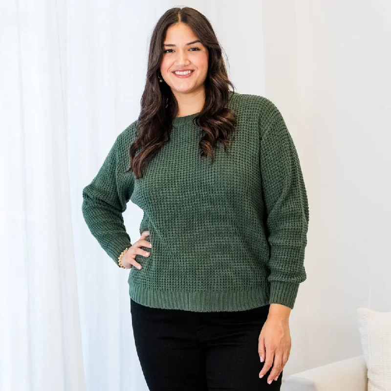 Breezy Weather Sweater, Ash Jade