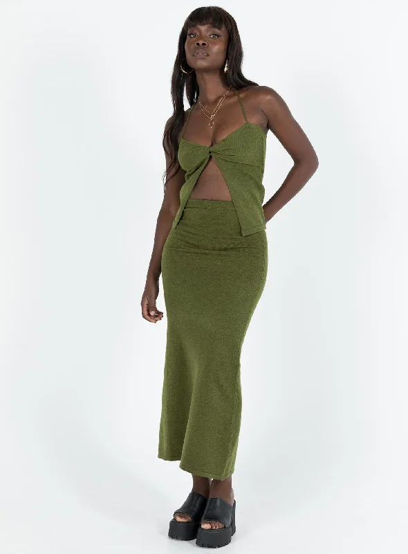 Callile Set Olive Green