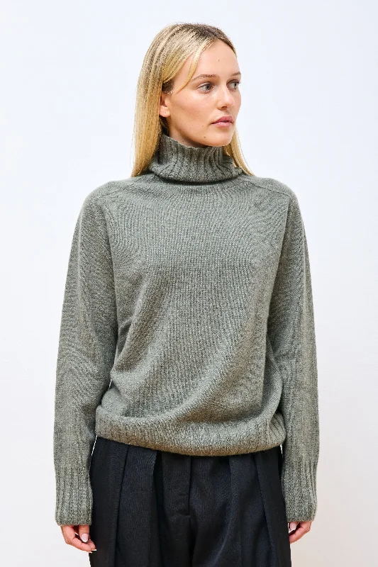 Wide Roll Neck Oregano