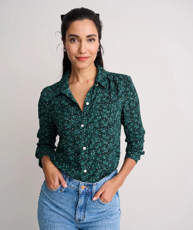 Holly Print Natalie Shirt